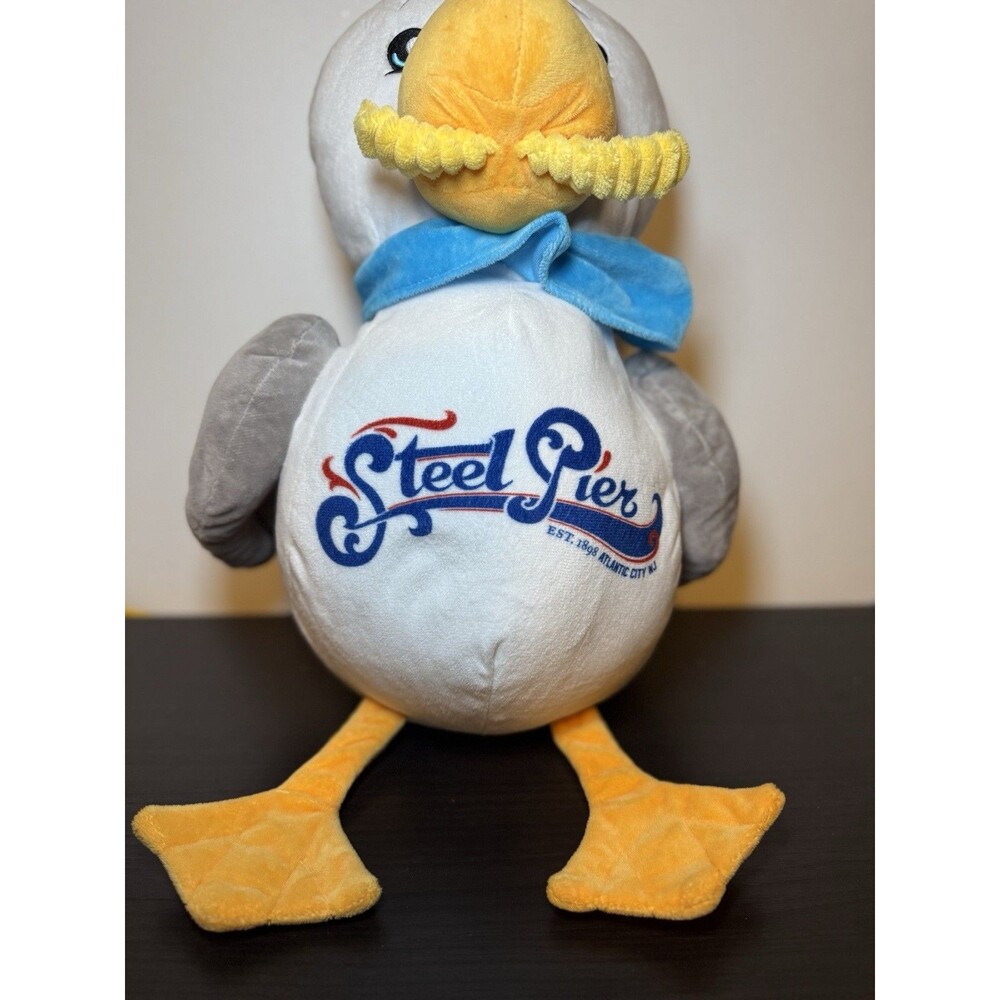 Steel Pier Atlantic City Seagull Plush Peek-A-Boo Toys Stuffed Animal